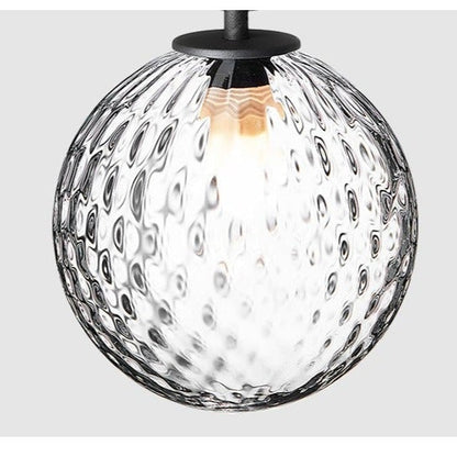 Simple Bedside Chandelier Creative Glass Ball Dining Room Bedroom Clothing Store Chandelier