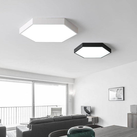 LED Ceiling Light Modern Lamp Living Room Lighting Fixture Bedroom Kitchen Surface Mount Flush Panel Remote Control