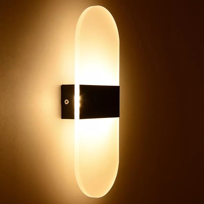 LED wall light indoor lighting home bedroom bedside lamp living room kitchen balcony aisle corridor mirror front lamp