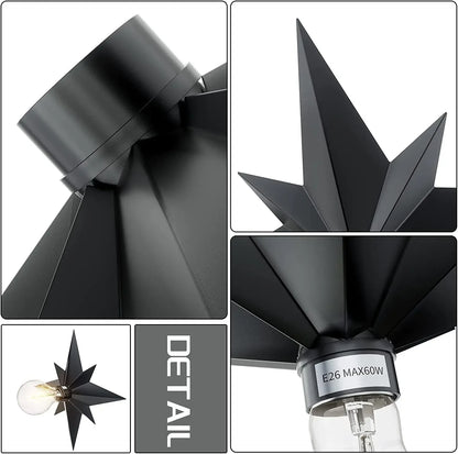 Creative Star Wall Lamp LED Wall Lamp for Luxury Living Room Bedroom Bedside Hotels Background