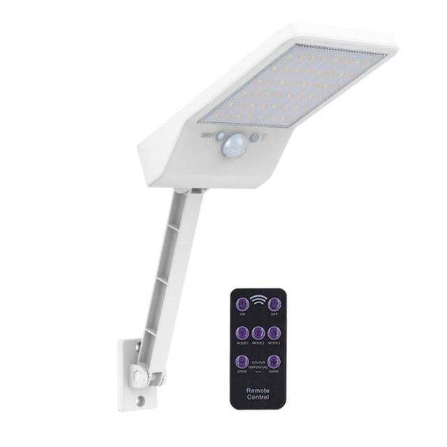48/56LED Remote Control Solar Light PIR Motion Sensor IP65 Outdoor Wall Street Lamp Waterproof Lamp Lights