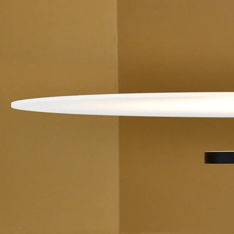 Nordic Minimalist LED Disc Hanging Lights for Restaurant Coffee Table Bedroom Bar Home Pendant Lights