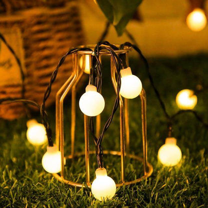 50 LEDS Peach Blossom Flower Solar Lamp 9.5M Power LED String Fairy Lights Solar Garlands Garden Christmas Decor For Outdoor