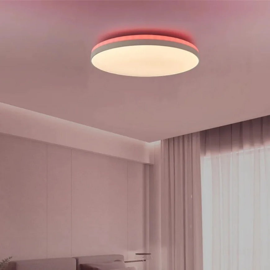 LED Ceiling Light RGB Backlight Color Illumination Bluetooth Remote Control Dimmable Decorative Light
