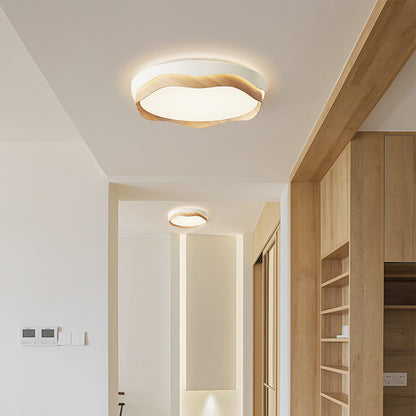 Cream wind aisle light Entrance corridor Cloakroom light Full spectrum eye protection Modern simple balcony ceiling light