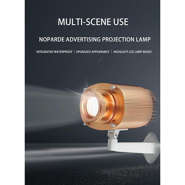 high-power advertising logo projection lamp customized remote control rotary waterproof outdoor door head