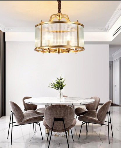 Fashion American Luxury Restaurant Bedroom Copper Chandelier