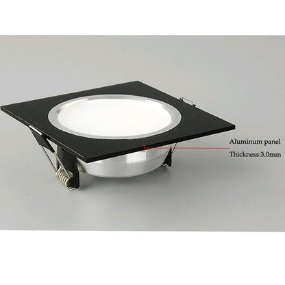 LED Downlight Square Recessed lights 3W 5W 7W 9W 12W LED Ceiling Lamp for Kitchen/Home/Office/Living room Indoor Lighting