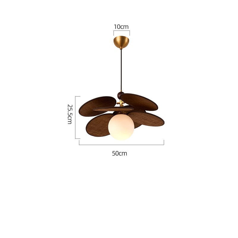 Restaurant Chandelier Wabi Sabi Style Dining Table Bar Lighting Bedroom Homestay Decoration Chandelier