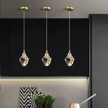 Bedroom Bedside Decorative Chandelier Crystal Light Luxury Dining Room Bar Creative Net Red Living Room Long Line Chandelier