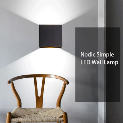 6W Up and Down Wall Lamps Dimmable LED Aluminium Wall Light LED Wall Lamp For Bedroom Living Room Corridor Aside Lighting BL06