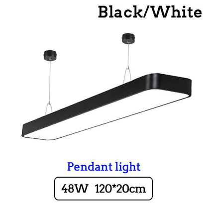 LED Modern Ceiling Light Lamp dimmable Surface Mount Rectangleindustrial wind Lighting Fixture Bedroom Living Room Office lights