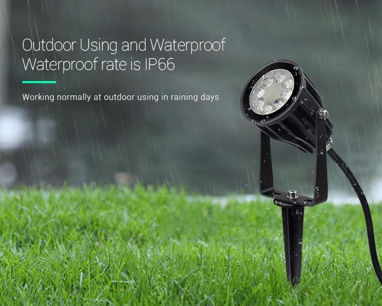 FUTC04 6W RGB+CCT Smart LED Garden Lamp Lights IP66 AC  for Outdoor Green space/Park/road/plant landscape decoration