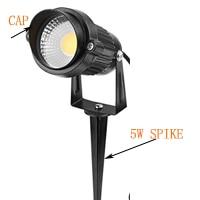 Outdoor Garden Lamp LED Lawn Light 3W 5W 10W COB LED Spike Lamp Waterproof IP65 Pond Path Landscape Spot Lights Bulbs