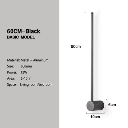 360 Degree Rotation LED Wall Lights Interior Wall Lamps Living Room Bedroom Indoor Wall