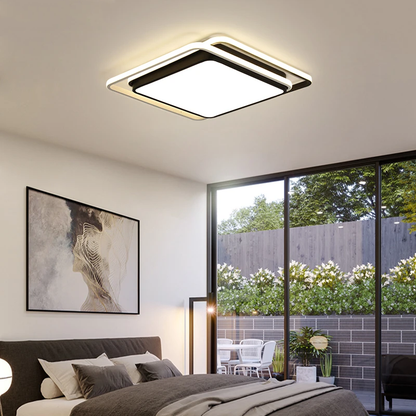 Modern Ceiling Lights Lamp Ceiling Black White Lampshade High Quality Ceiling Lamp For Living Room Bedroom Surface Mounted