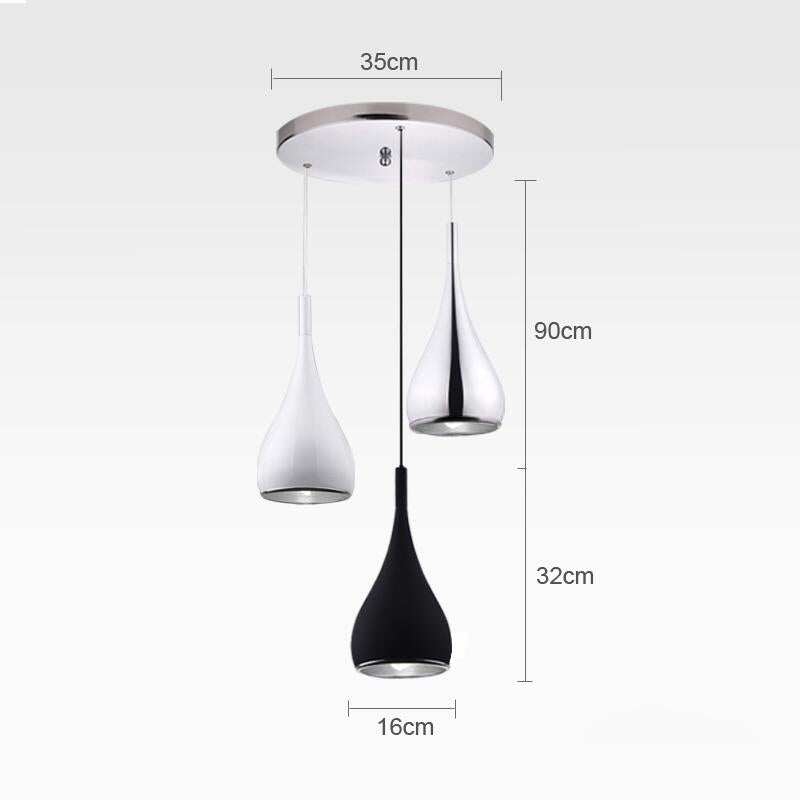 Modern Simple Pendant Lights Minimalist LED Hanging Lamp