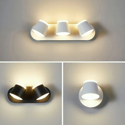 Modern Wall Sconces Led Wall Light 330 degrees swivel Up Downlight Aluminum alloy Wall Light