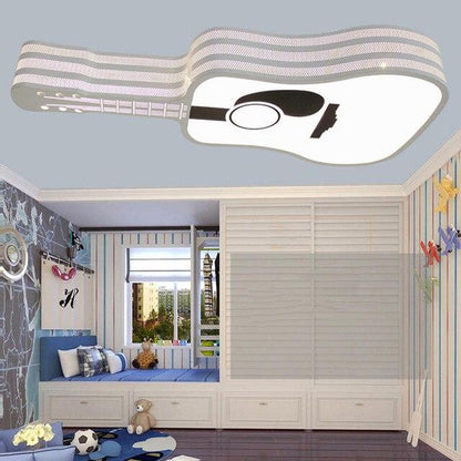 Modern Ceiling Light With Remote Control And Bluetooth Speaker For Kids Room Light