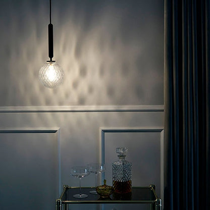 Simple Bedside Chandelier Creative Glass Ball Dining Room Bedroom Clothing Store Chandelier