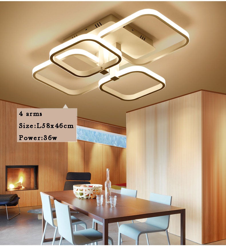 Modern Led Ceiling Light Modern Led Ceiling Lamp Living Room Dining Room Kitchen Bedroom Led Lustres Home Indoor Lamps