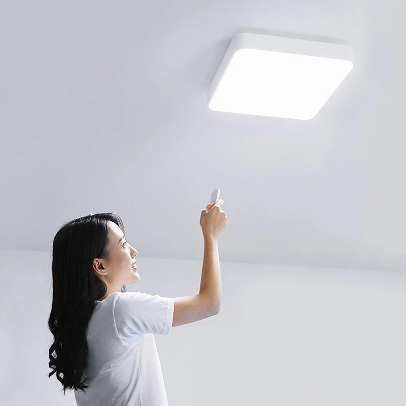 Smart Square LED Ceiling Light Plus Smart Voice / Mi home APP Remote Control for Bedroom Living Room