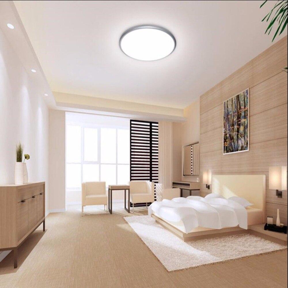 High Brightness Ultra-Thin Ceiling Light LED Lamp DIA 28/38 Indoor Lighting Waterproof Dustproof PVC Decoration Light Fixture