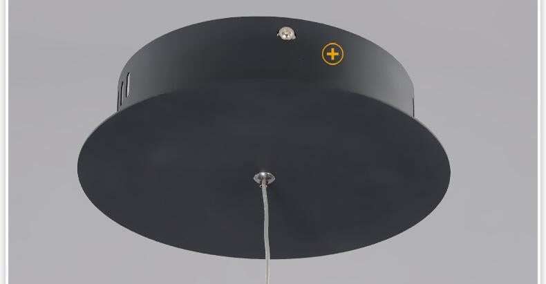 Modern Led Pendant Lamps For Dinning Room Acrylic Round Circle Hanging Lamp Led Dining Room Kitchen Pendant Light
