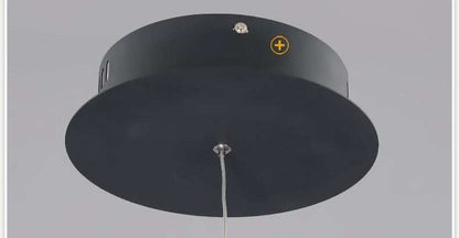 Modern Led Pendant Lamps For Dinning Room Acrylic Round Circle Hanging Lamp Led Dining Room Kitchen Pendant Light
