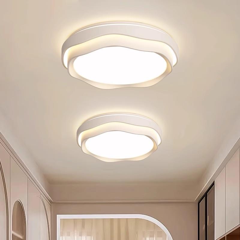 Cream wind aisle light Entrance corridor Cloakroom light Full spectrum eye protection Modern simple balcony ceiling light