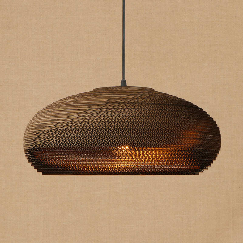 Modern Nordic Pendant Light Hanging E27 LED Origami Paper Shade Pendant Lamp Bar Restaurant Living Room Bedroom Lighting Fixture