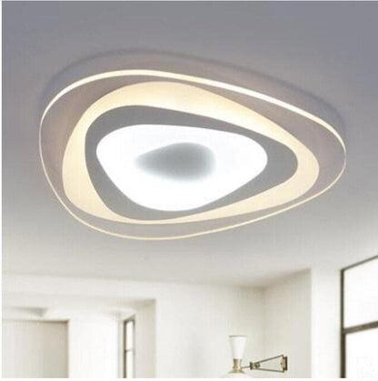 Modern Living Room Nodic Ceiling Lights LED Acrylie Flower Round Lamp Novelty Indoor Lighting Bedroom Light Fixture