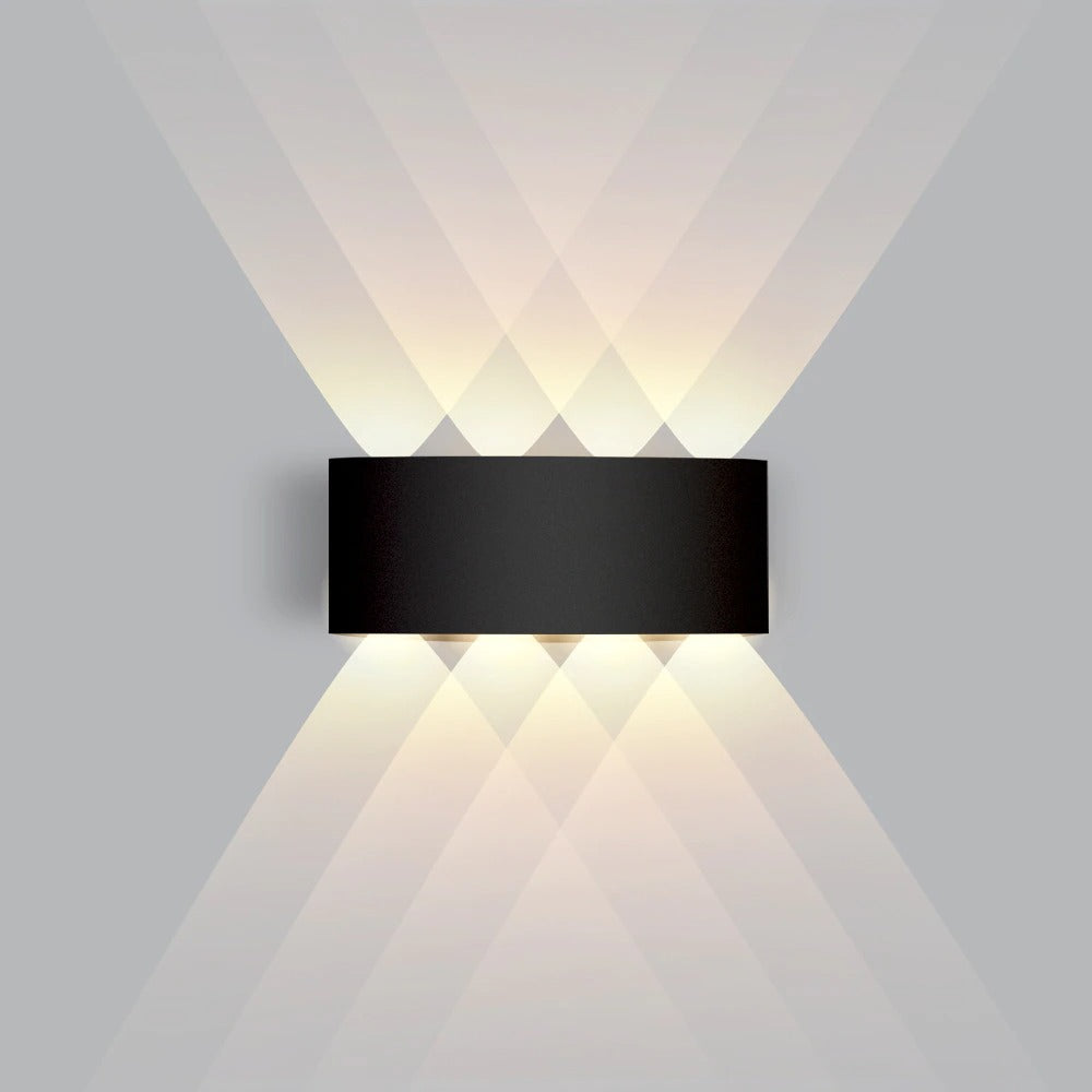 LED Wall Light Outdoor Waterproof Modern Nordic Style Indoor Wall Lamps Living Room Porch Garden Lamp 2W 4W 6W 8W 12W NR-69