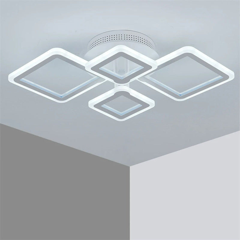 Ceiling Lamp Bedroom Pendant Light Lighting Dining Room Kitchen Aisle Balcony With App And Remote Control Dimming Fixture
