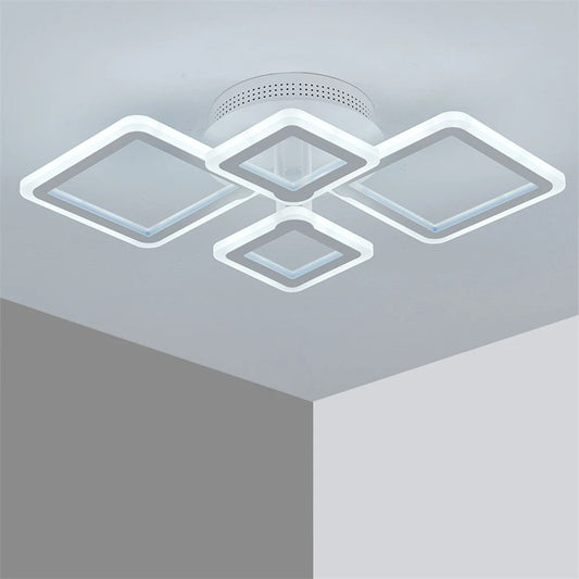 Ceiling Lamp Bedroom Pendant Light Lighting Dining Room Kitchen Aisle Balcony With App And Remote Control Dimming Fixture