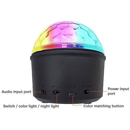 led star projector usb night light music star nght light with remote control device