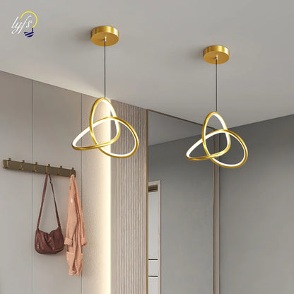 Lustre LED Pendant Lights Hanging Lamps For Ceiling Living Room Decoration Nordic Pendant Lamp
