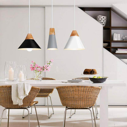 Pendant Lights Lustres Abajur Pendant Lamp Luminaire Hanglamp Colorful Aluminum Lamp Shade For Home Lighting Dining Room Lampsha