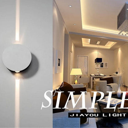 Led wall lamp bedside lamp bedroom living room wall lamp modern simple creative corridor hotel cross star wall light