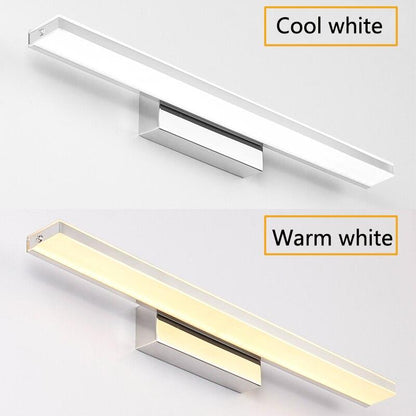 LED Mirror Light 42-52cm PIR Motion Sensor Waterproof Modern Cosmetic Acrylic Wall Lamp For Bathroom Light sconce lamp ZJQ0005