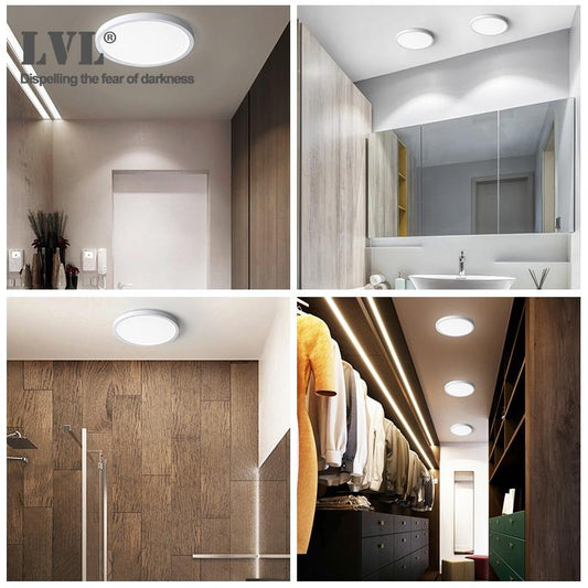 LED Ceiling Light 6W 9W 13W 18W 24W Modern Surface Ceiling Lamp For Kitchen Bedroom Bathroom Lamps