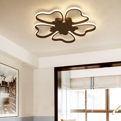 New Arrival Modern Led Ceiling Lights For Living Room Bedroom Dining Study Room White / Coffee Color Ceiling Lamp Fixtures