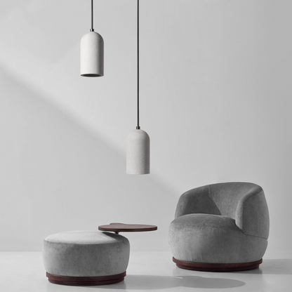 Modern LED Pendant Lights Simple Indoor Light Fixtures Lighting Dining Room Nordic Cement  Hanging Lamps
