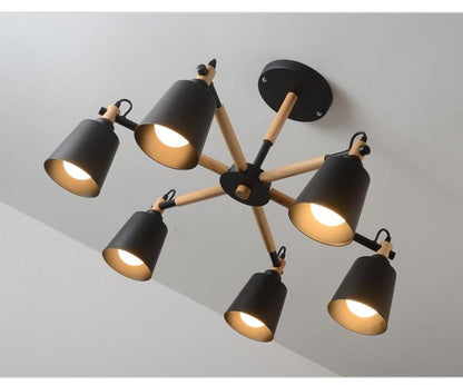 Chandelier Modern Kitchen Lamp Living Room Foyer Lights Kitchen Light,  LED Wood Branch Lamp Lighting Fixture Luminaire
