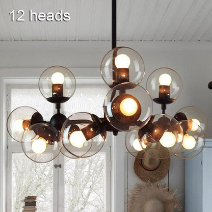 Modern Glass Pendant Light Nordic Dining Room Kitchen Hanglamp Designer Hanging Lamp Avize Lustre Lighting