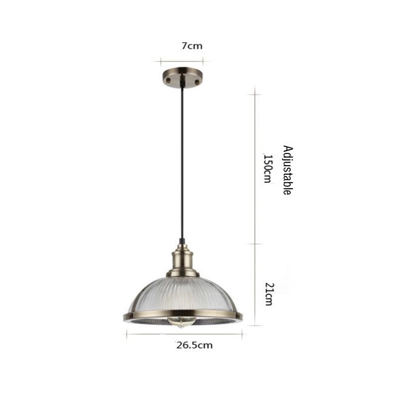 Nordic American Glass Chandelier