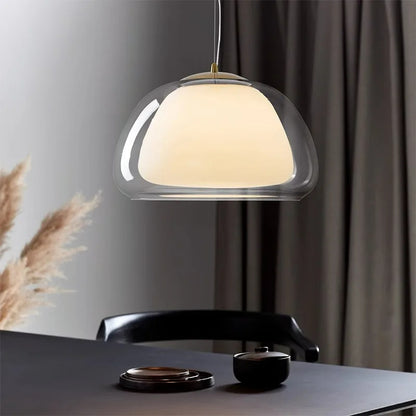 Modern LED Glass Pendant Light Designer Jelly Pendant Lamp For Living Room Kitchen Restaurant Simple Dining Table Hanging Light