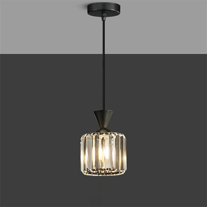 Modern Crystal Pendant Light Luxury Ceiling Chandelier Hanging Lamp for Dining Living Room Bedroom Shop Bar Cafe Drop Home Decor