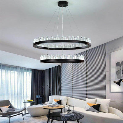 Modern Chandelier Lustre LED Living Room Crystal Lamp Hotel Villa Exhibition Hall Art Decoration LED Crystal Chandeliers Pendant