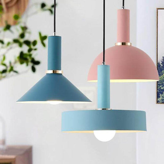 Nordic Simple Pendant Lights Modern Bedroom Dining Room Pendant lamp